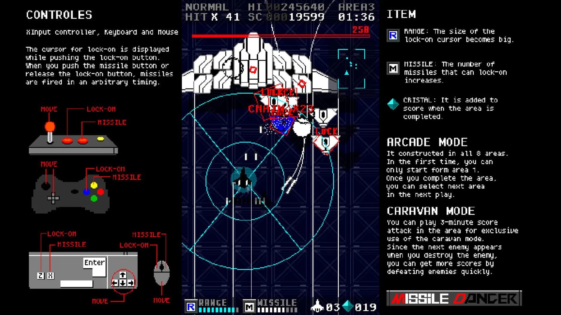 MissileDancer screenshot 2