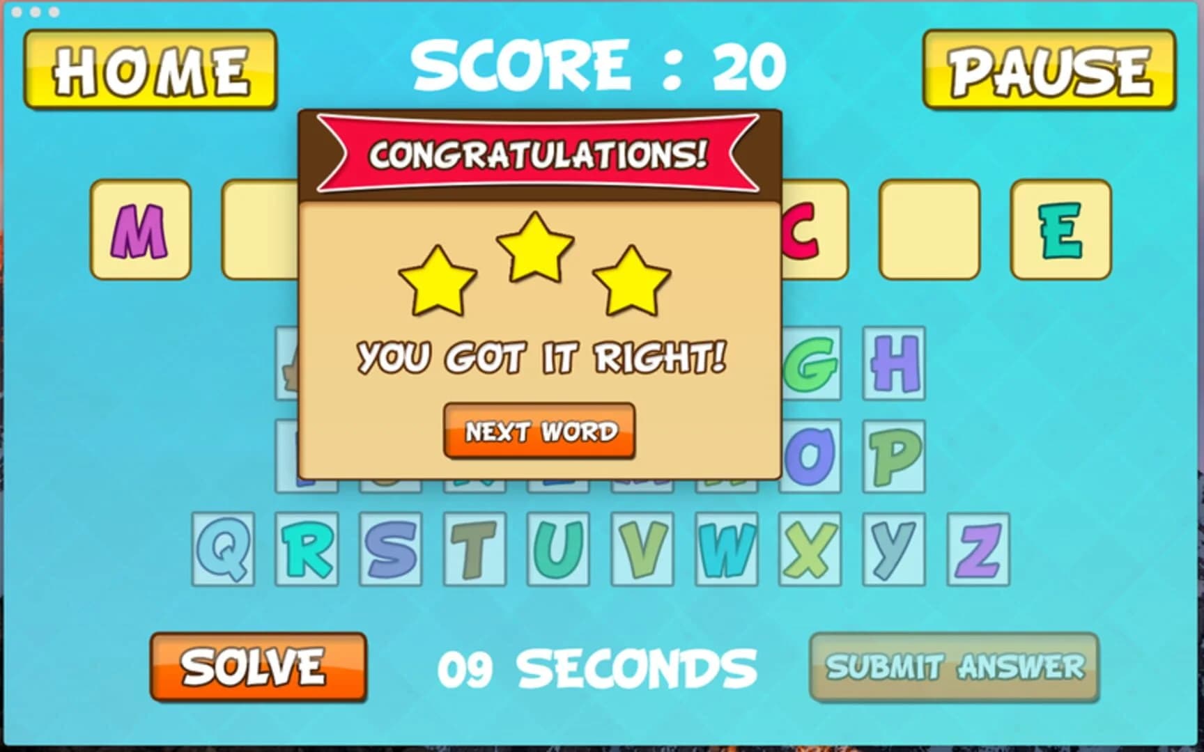 Missing Letters screenshot 4