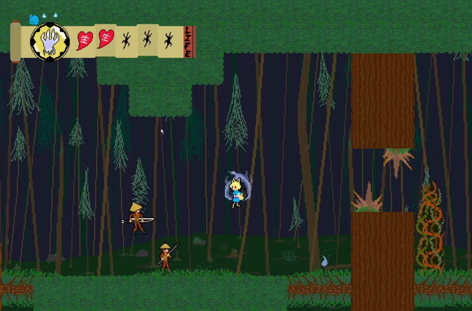 Mizuki and the Crimson Moon screenshot 1