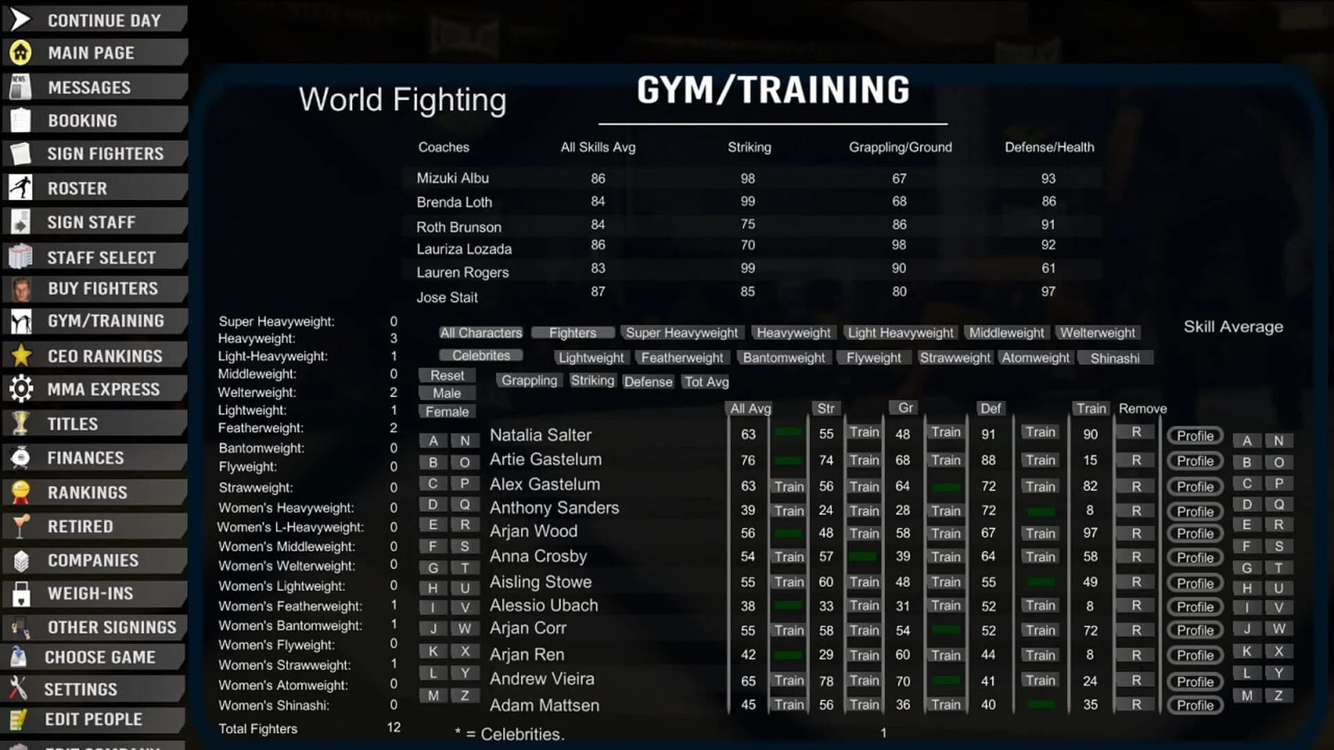MMA President screenshot 5