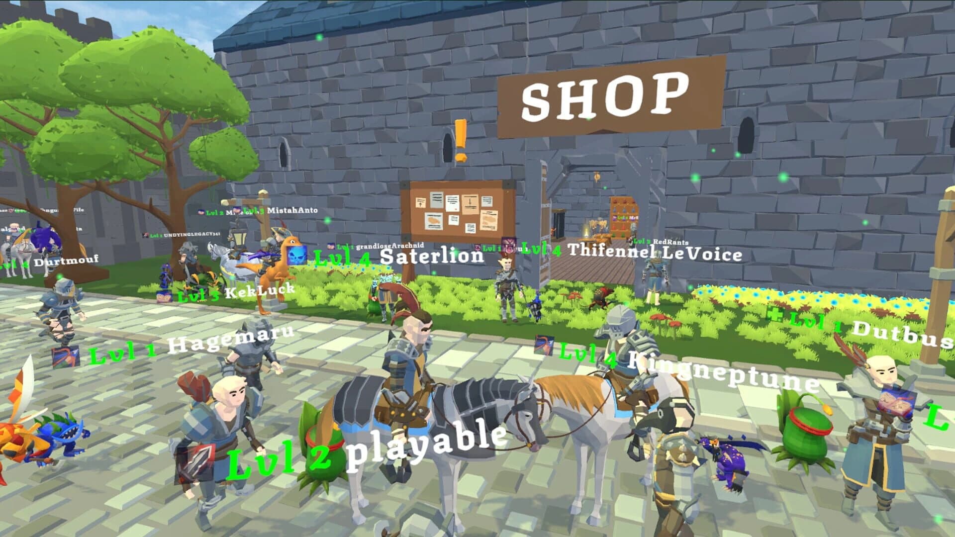 MMORPG NPC Simulator screenshot 1