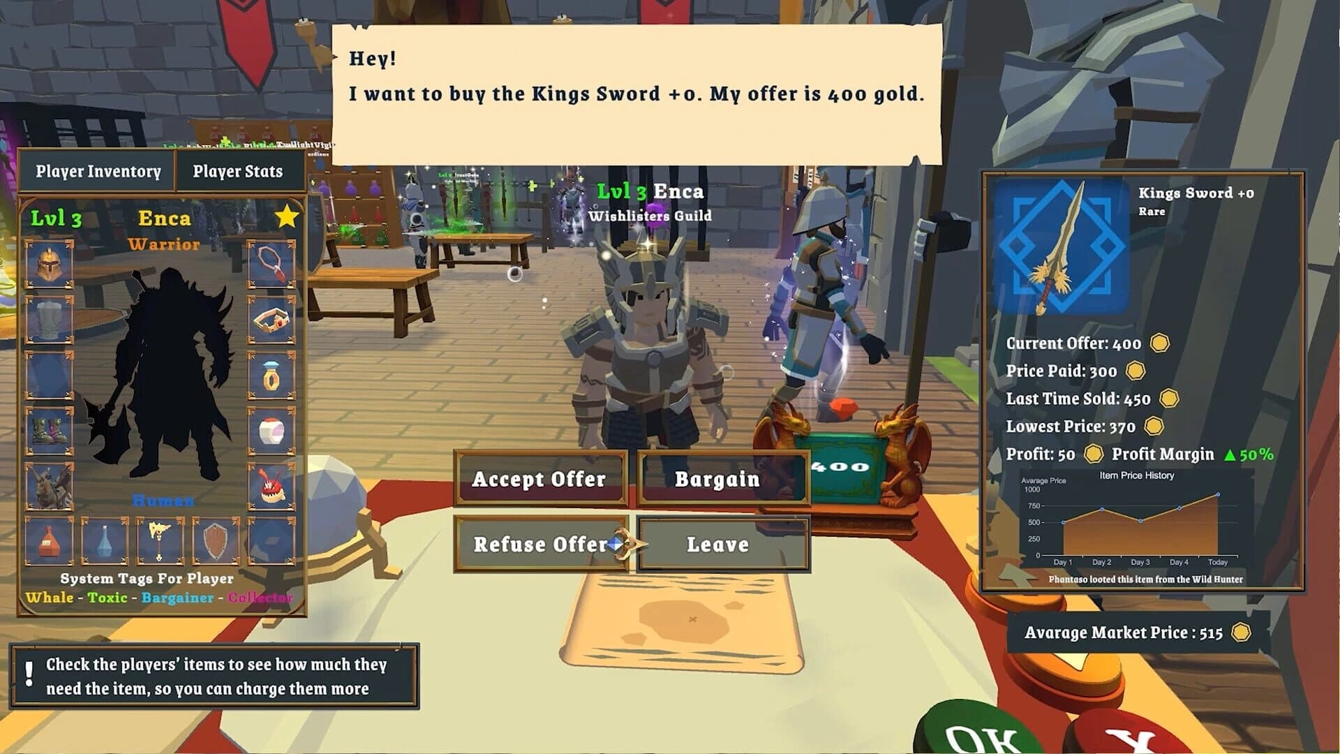 MMORPG NPC Simulator screenshot 3