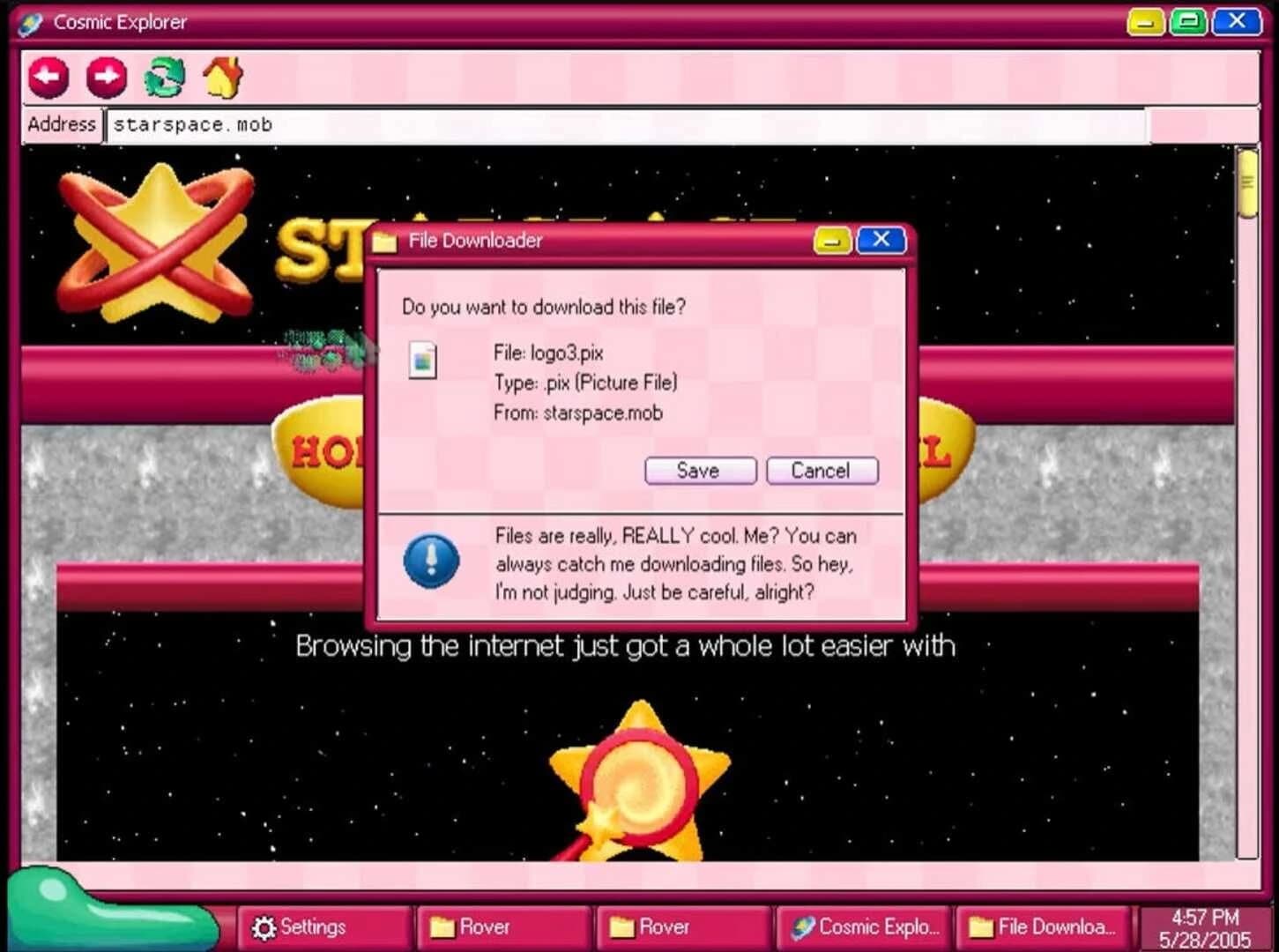 MobOS screenshot 1