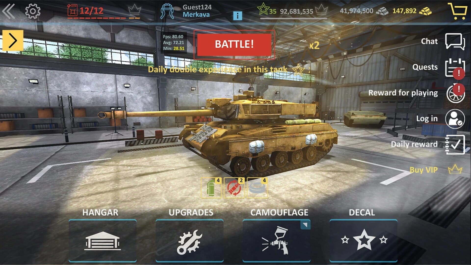 Modern Assault Tanks screenshot 1