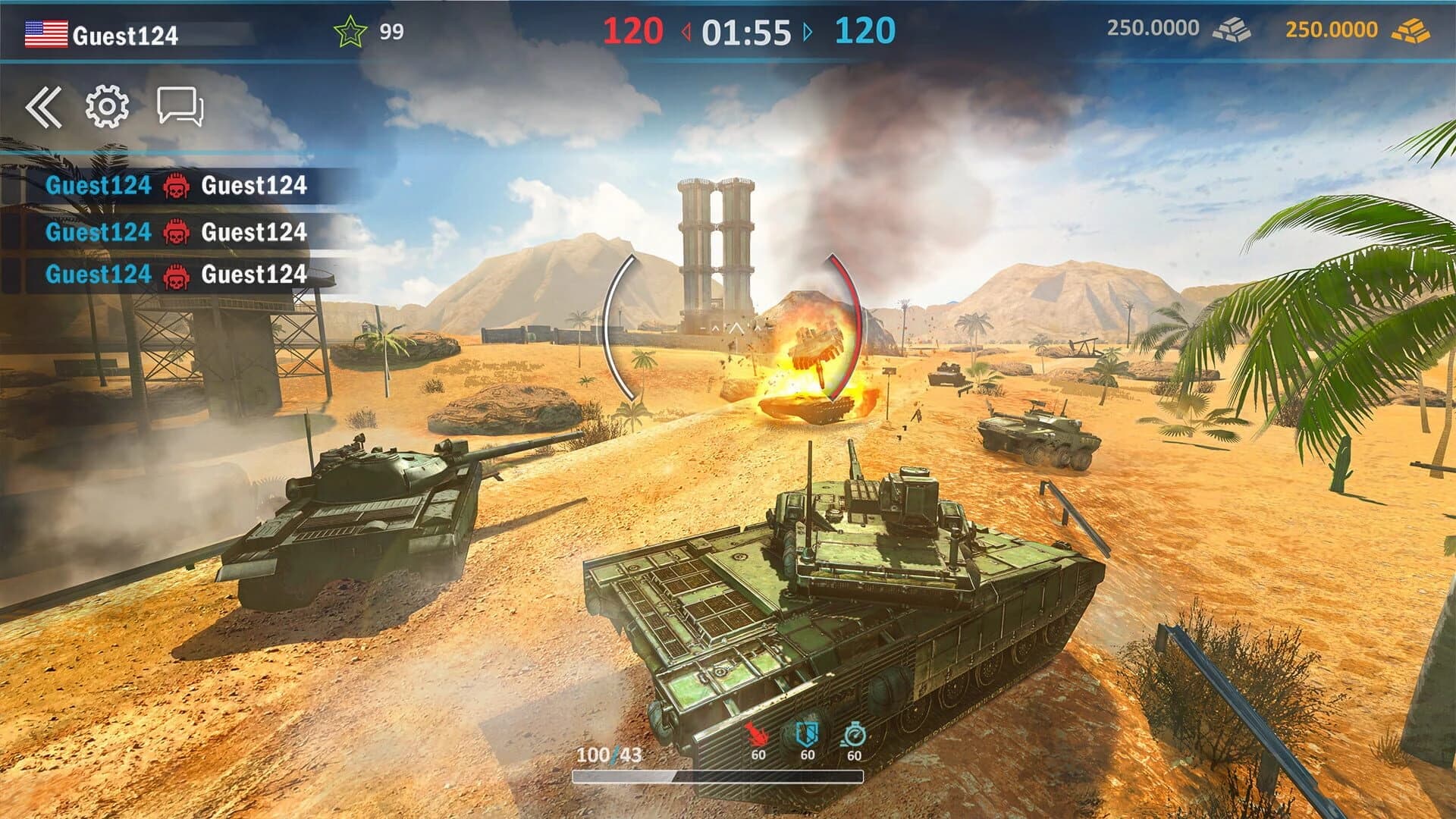 Modern Assault Tanks screenshot 4