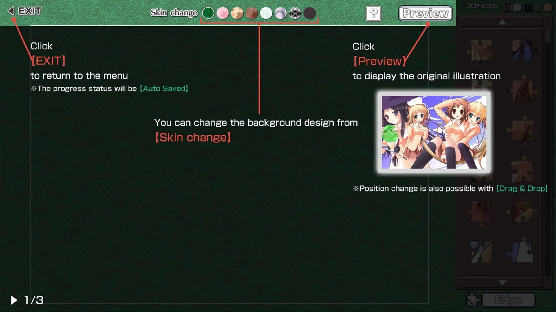 Moe Jigsaw screenshot 3