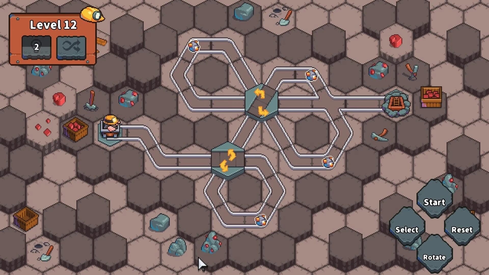 Mole Cart Mining screenshot 2