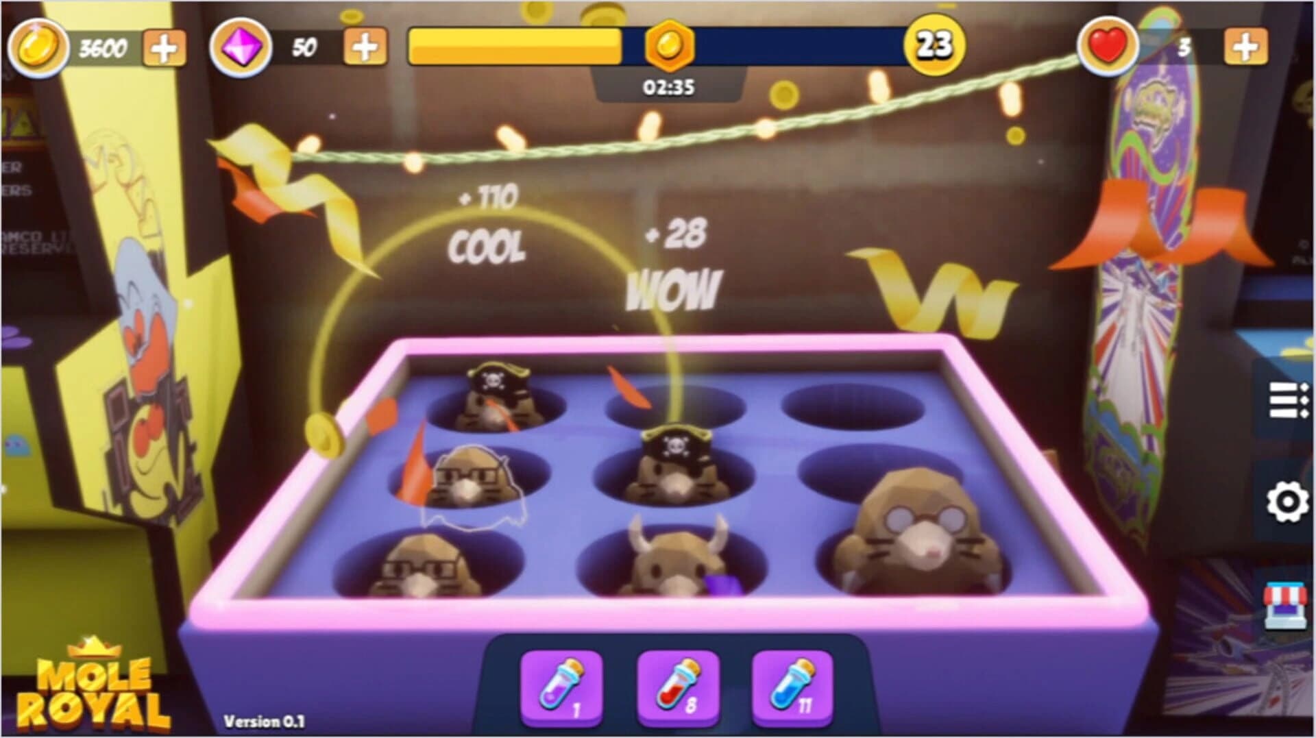Mole Royal screenshot 2