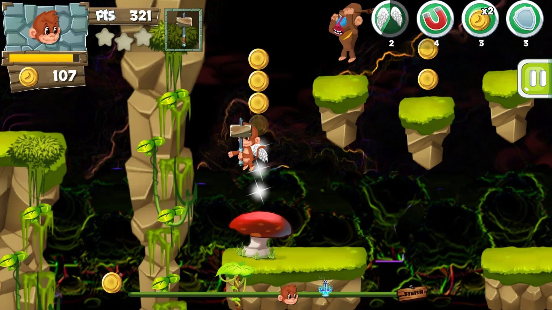 Monkey Slap screenshot 1