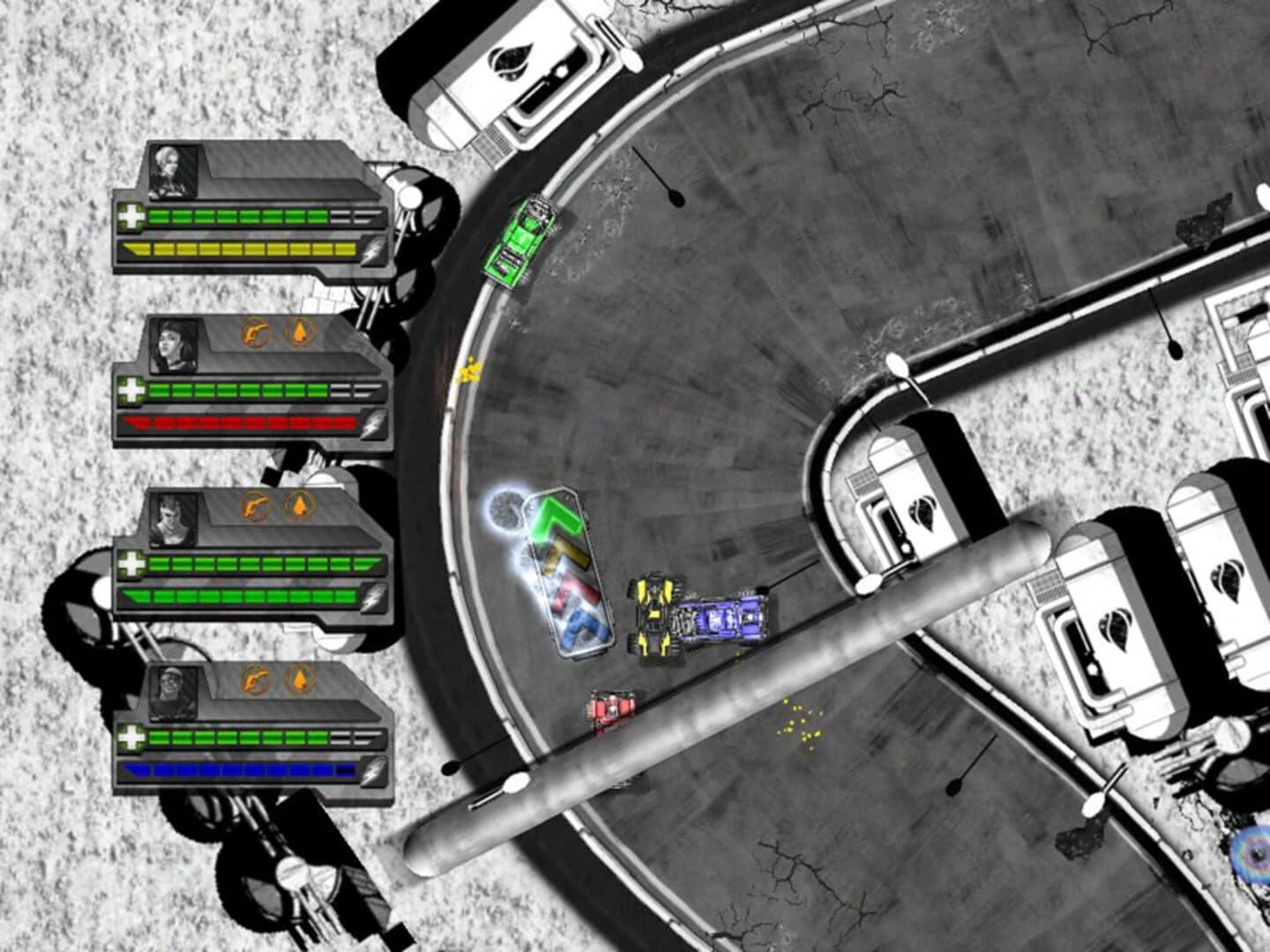 Monochrome Racing screenshot 2