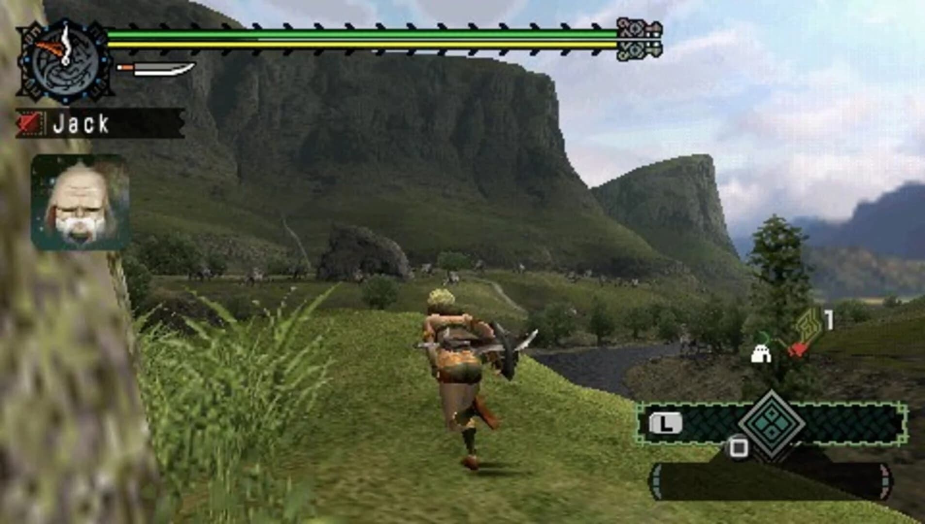 Monster Hunter Freedom screenshot 2