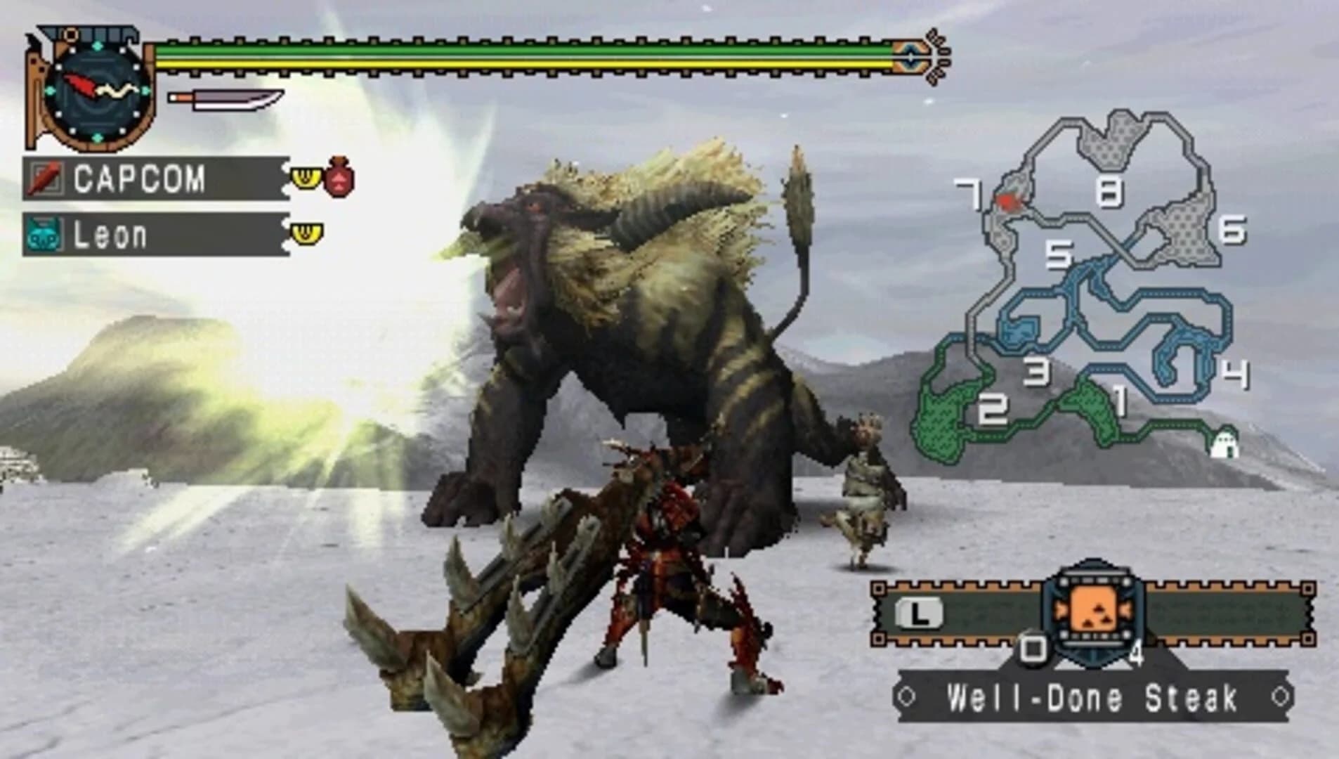 Monster Hunter Freedom Unite screenshot 4