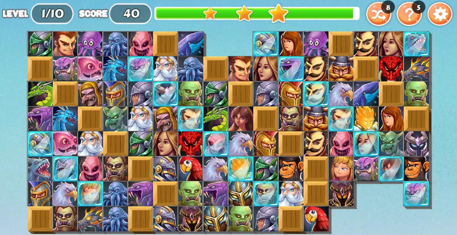 Monsters and Warriors screenshot 1