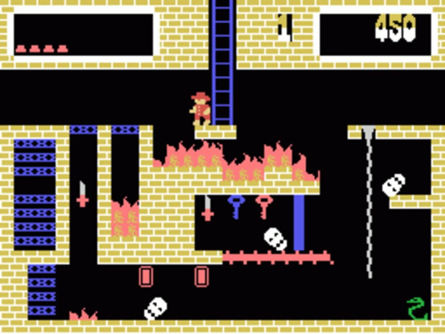 Montezuma's Revenge featuring Panama Joe screenshot 3