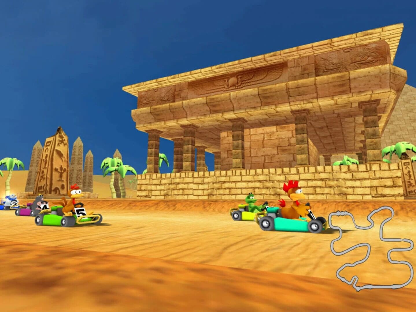 Moorhuhn Kart screenshot 1