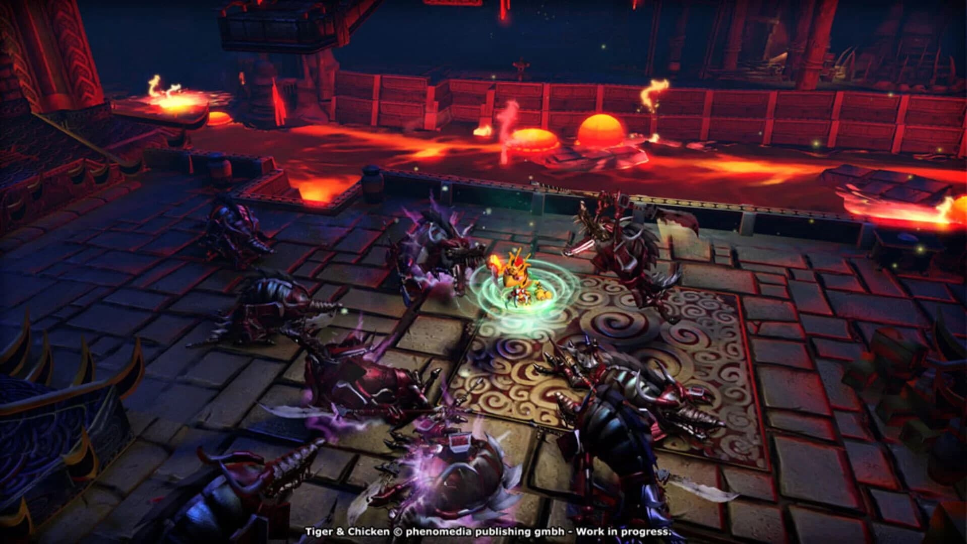 Moorhuhn: Tiger and Chicken screenshot 1