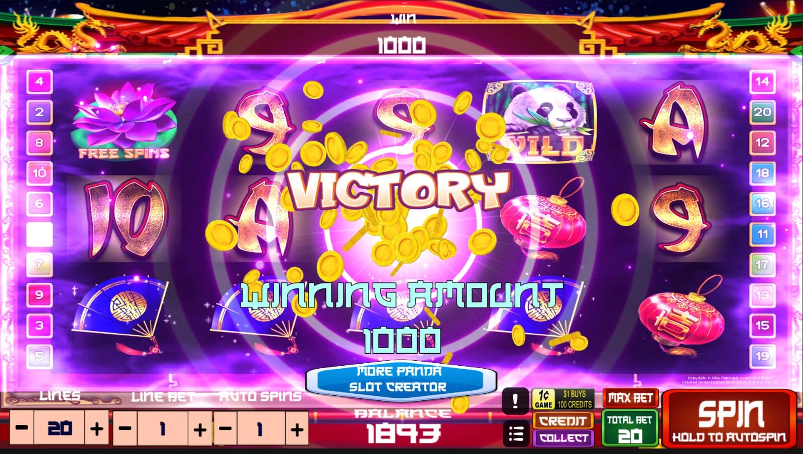 More Panda: Slot Creator screenshot 7