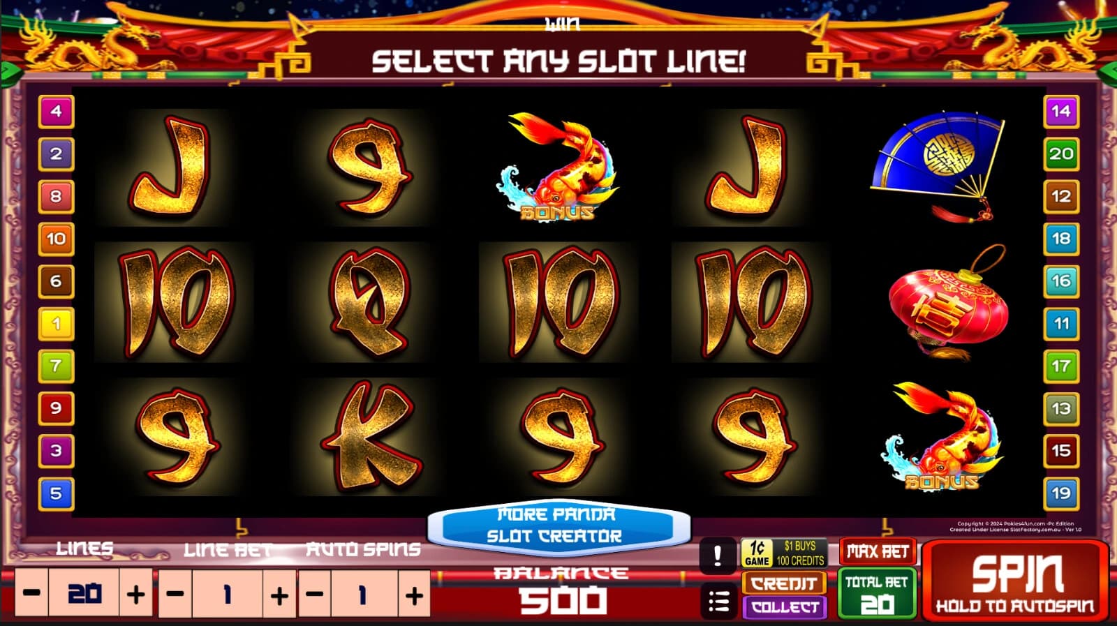 More Panda: Slot Creator screenshot 3