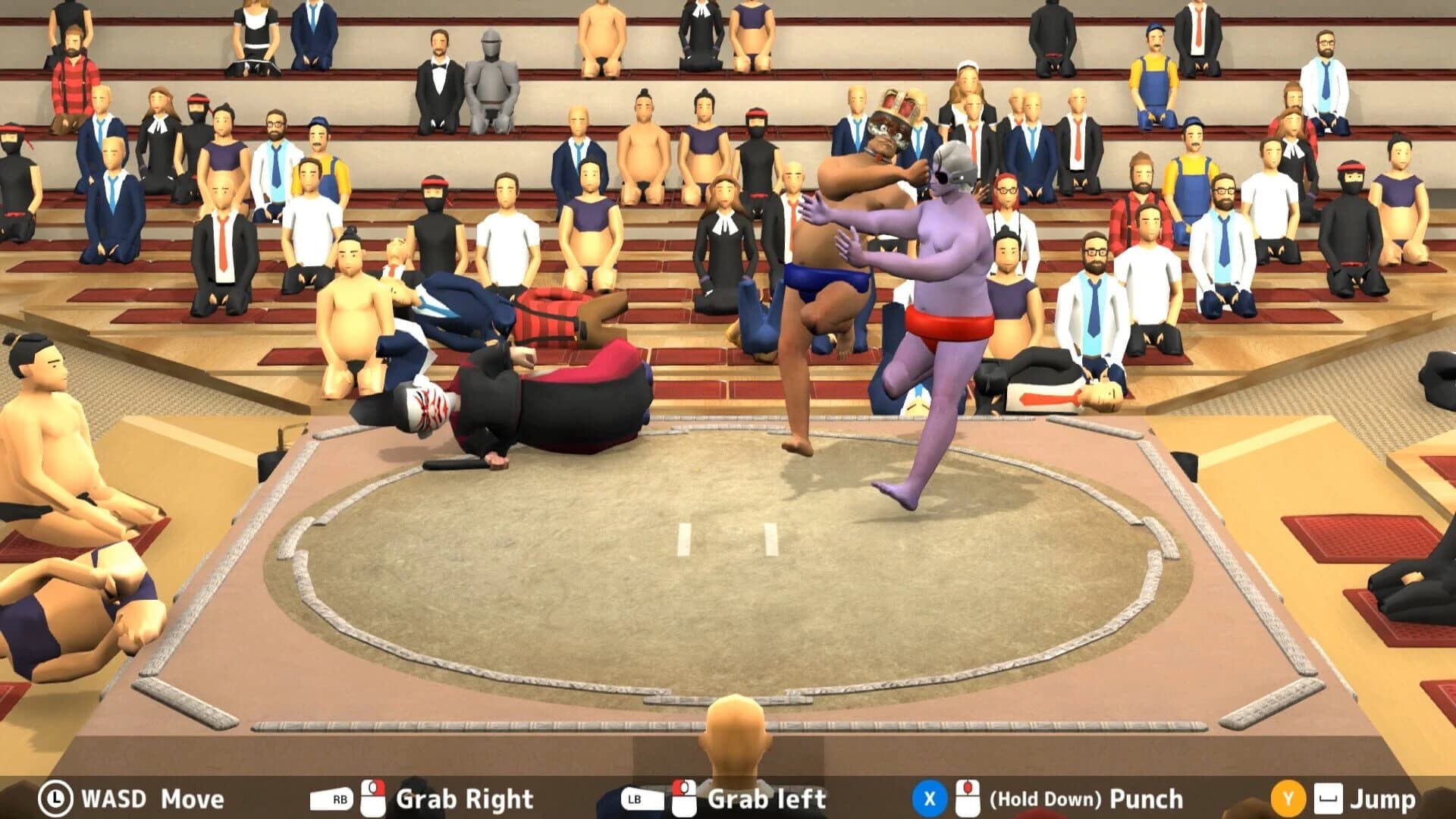 Morodashi Sumo screenshot 1