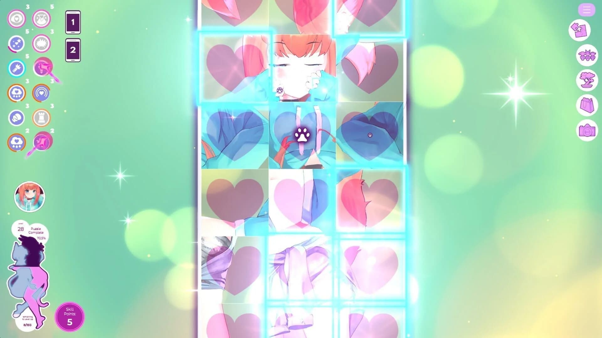 Mosaique Neko Waifus 2 screenshot 1
