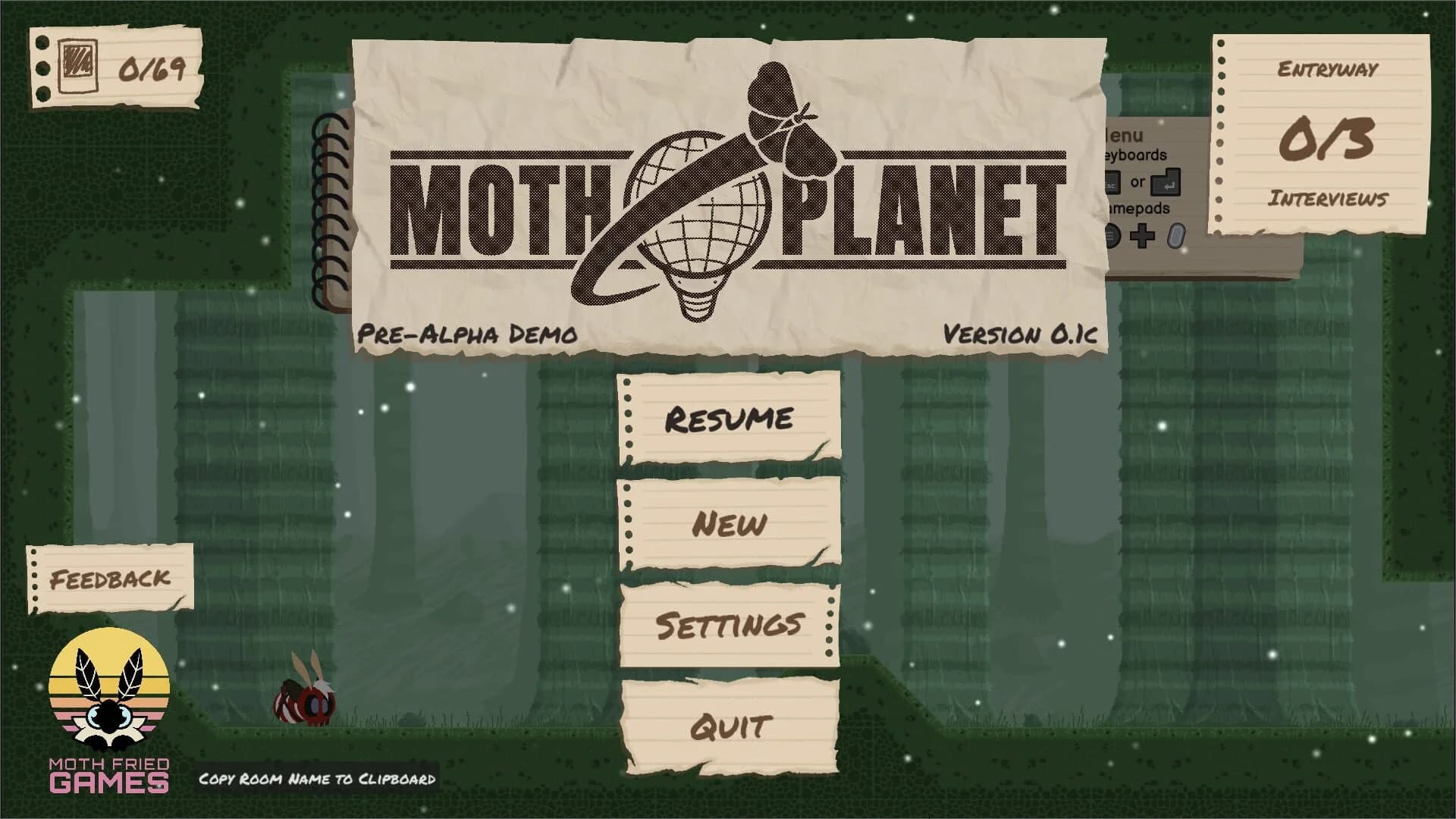 Moth Planet screenshot 1