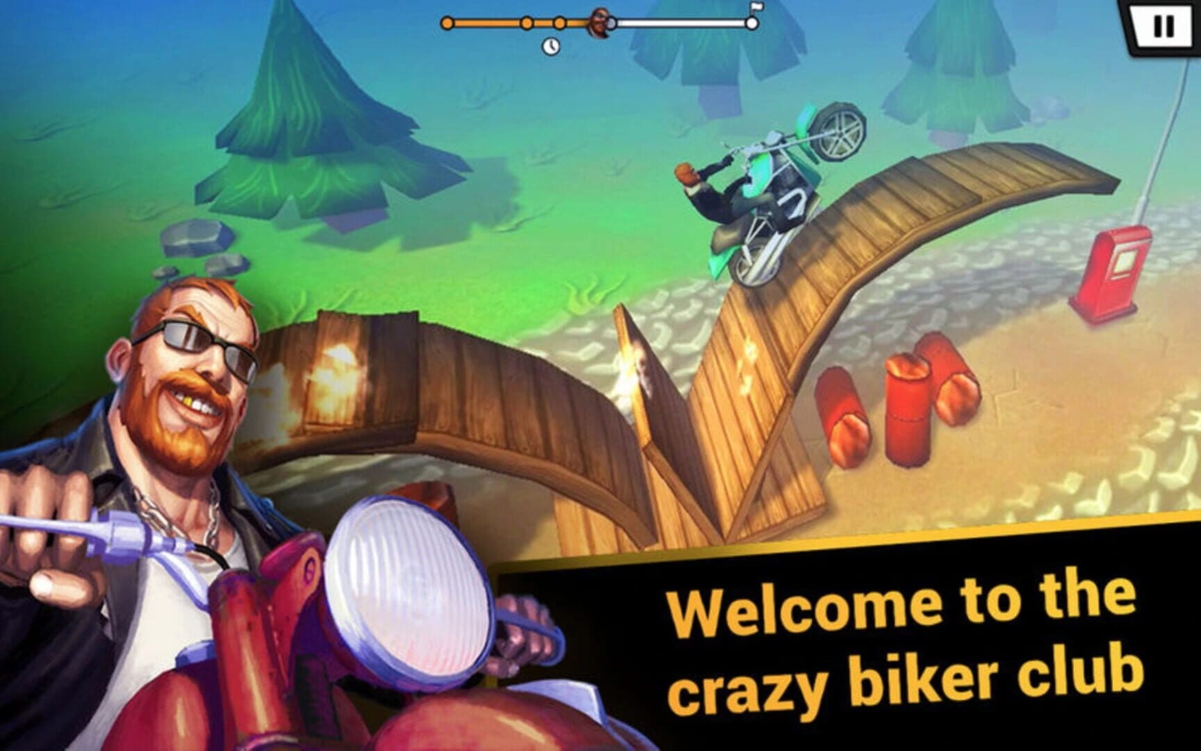 Moto Racing 3D screenshot 1