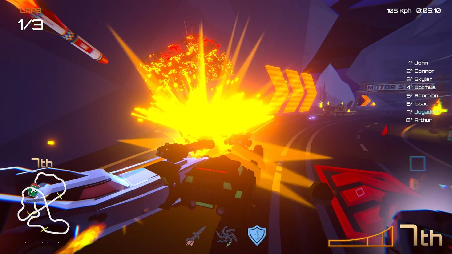 Motor Strike: Racing Rampage screenshot 5