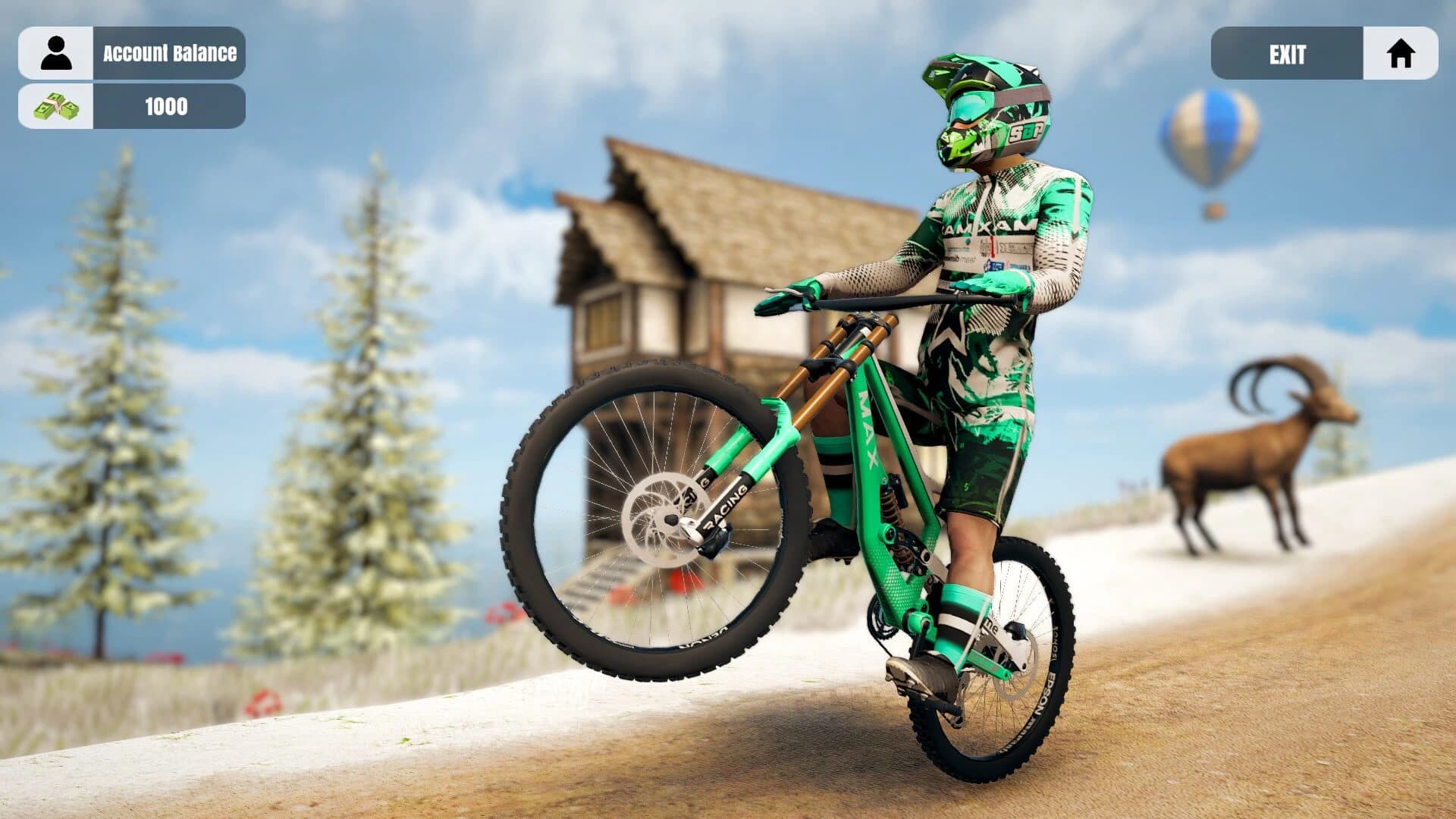 Mountain Bicycle Rider Simulator screenshot 2