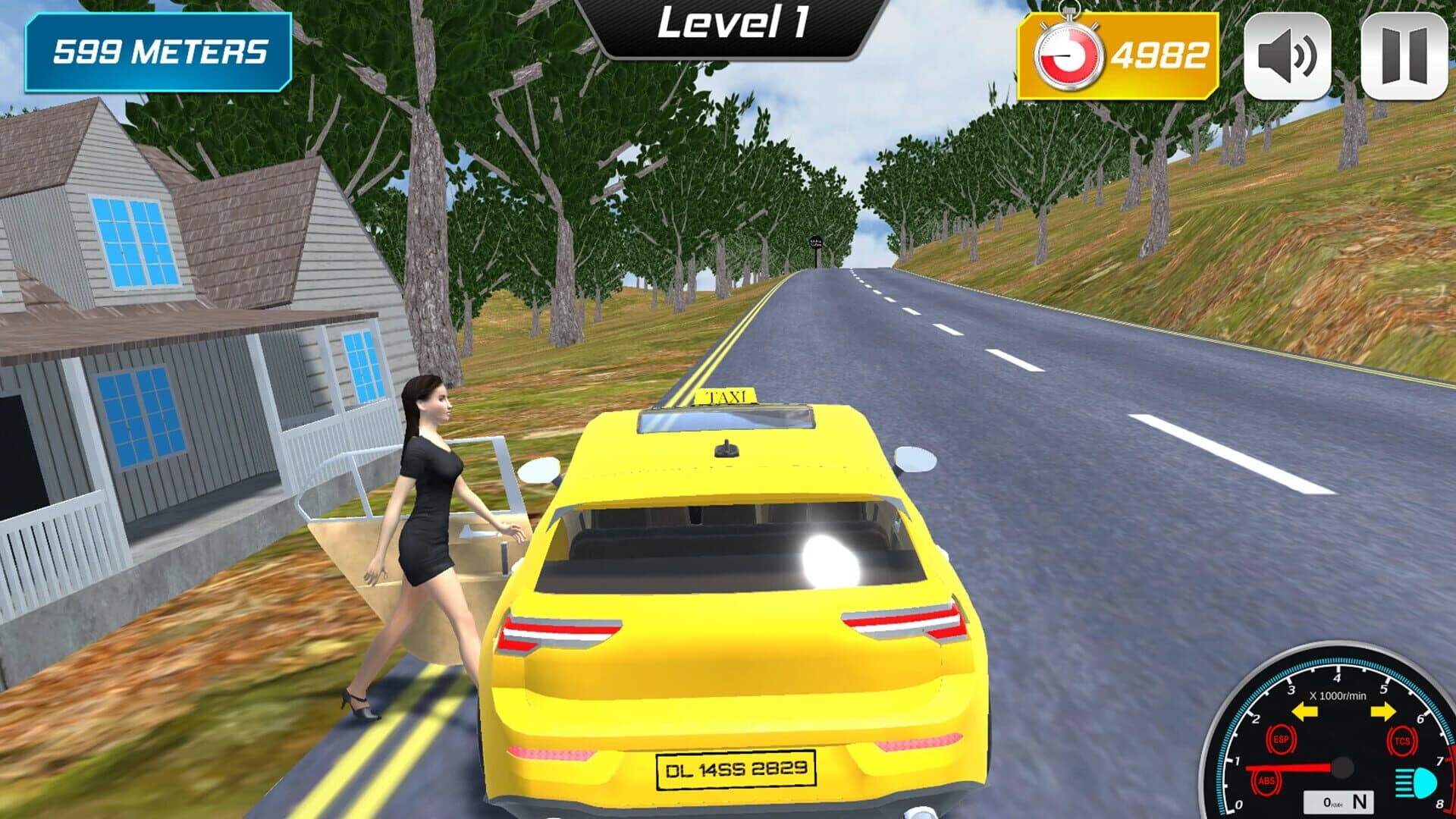 Mountain Taxi Challenge screenshot 5
