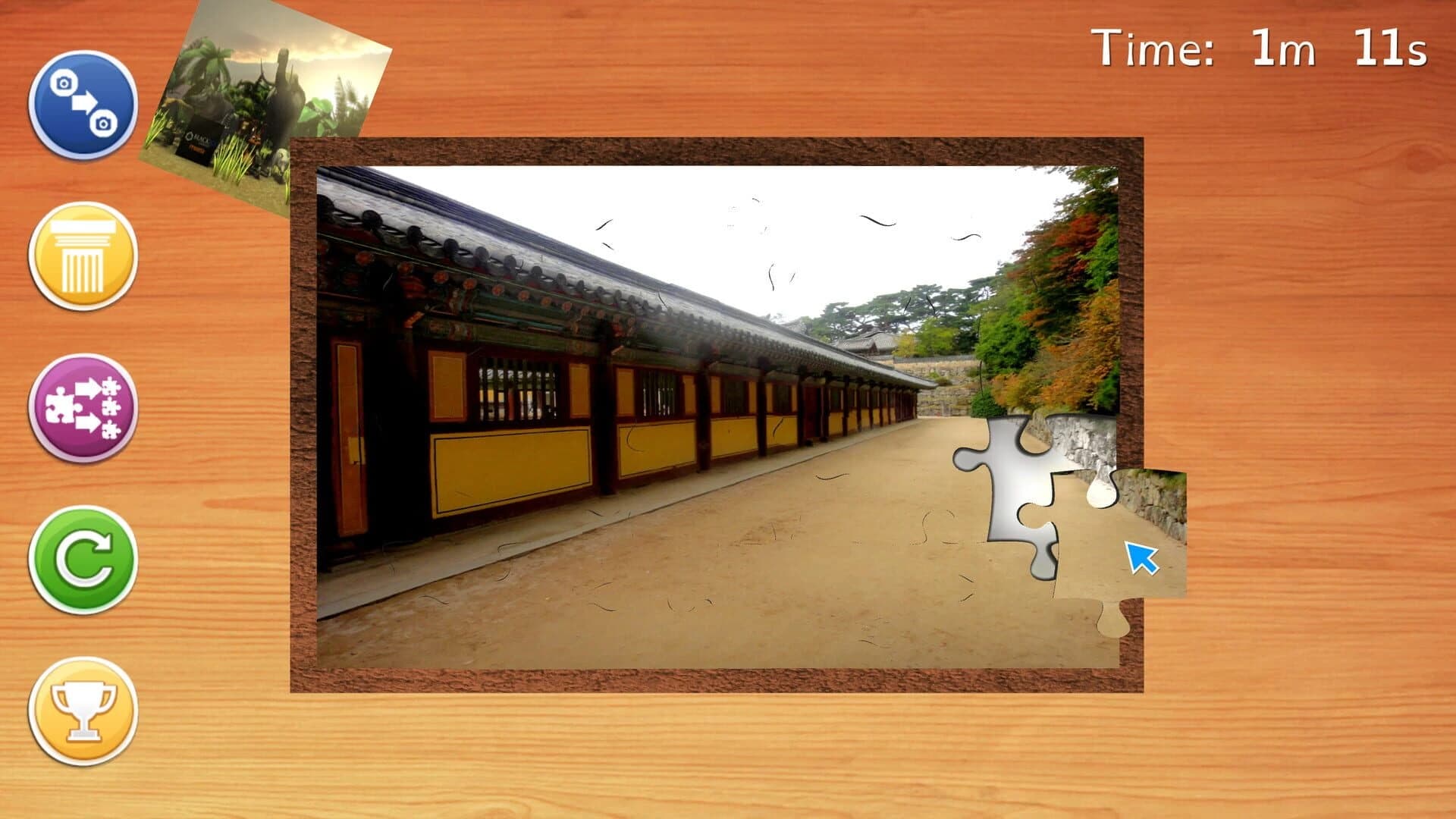Mr Rabbit's Jigsaw Puzzle screenshot 2