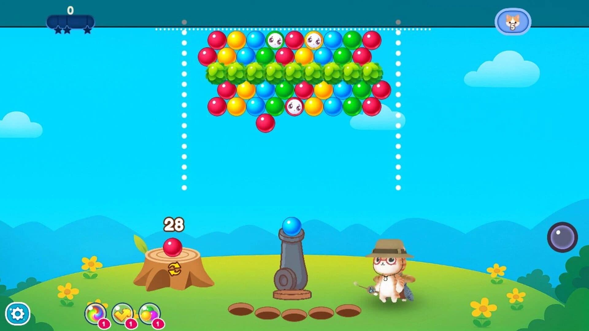 Mr. Whiskers Bubbles screenshot 1
