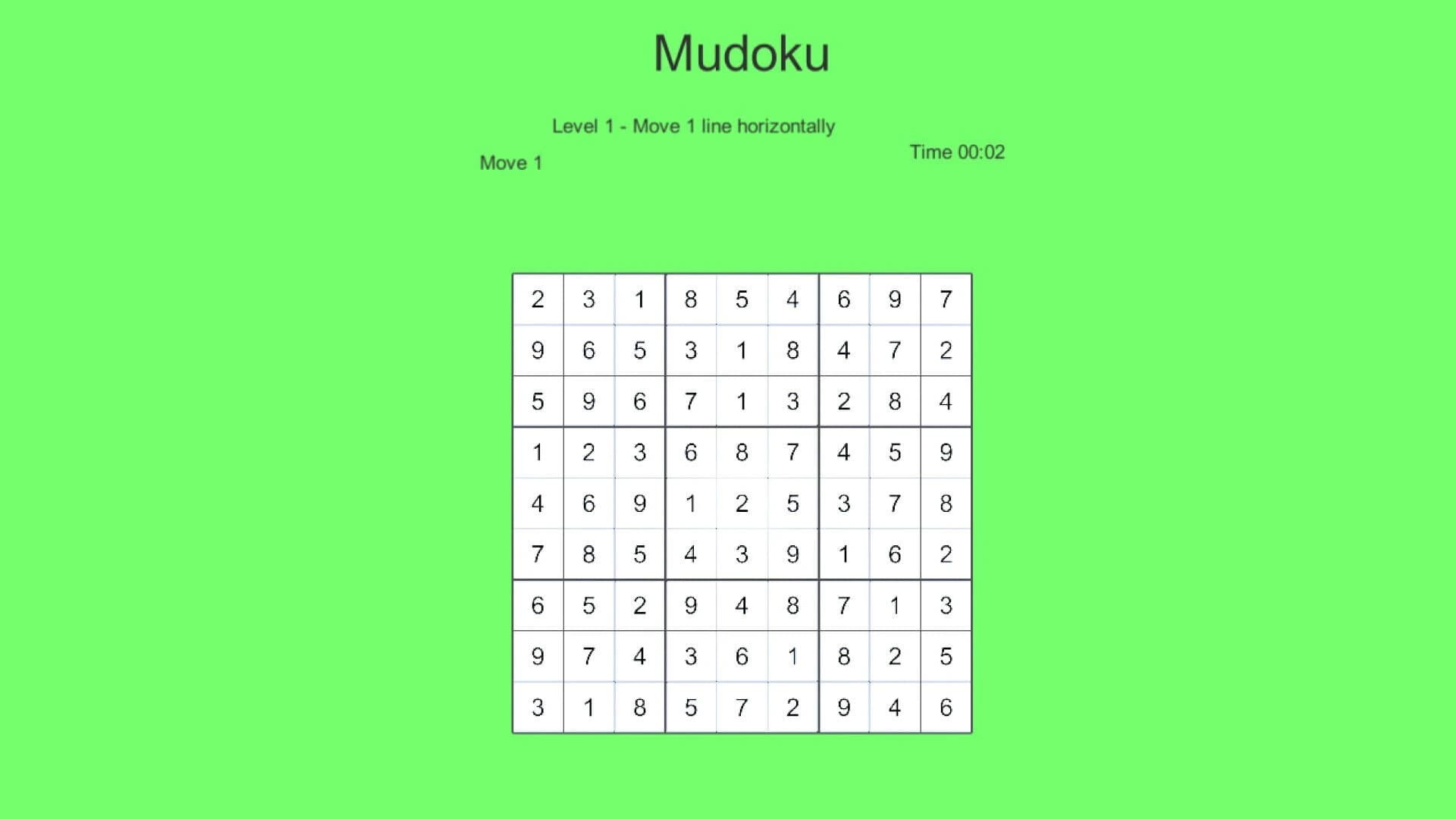 Mudoku: Next Sudoku screenshot 2