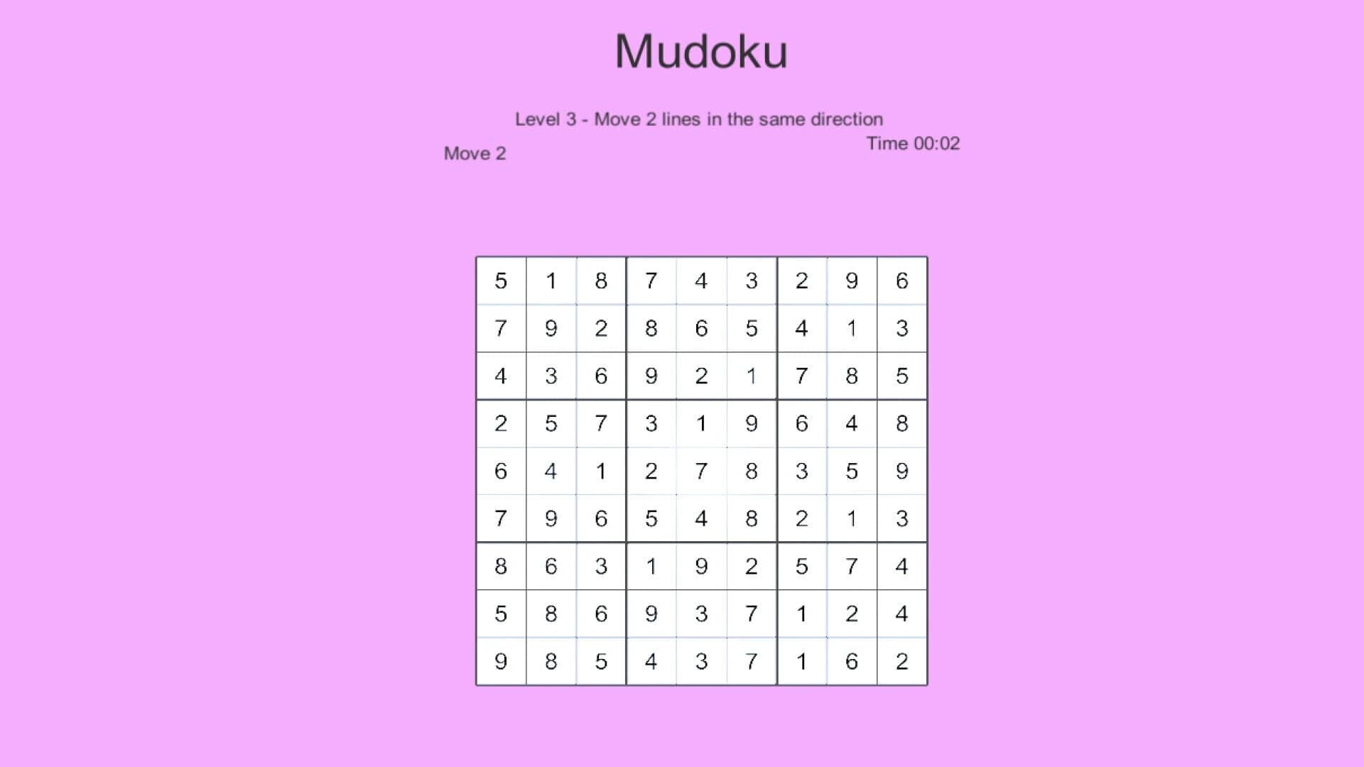 Mudoku: Next Sudoku screenshot 5