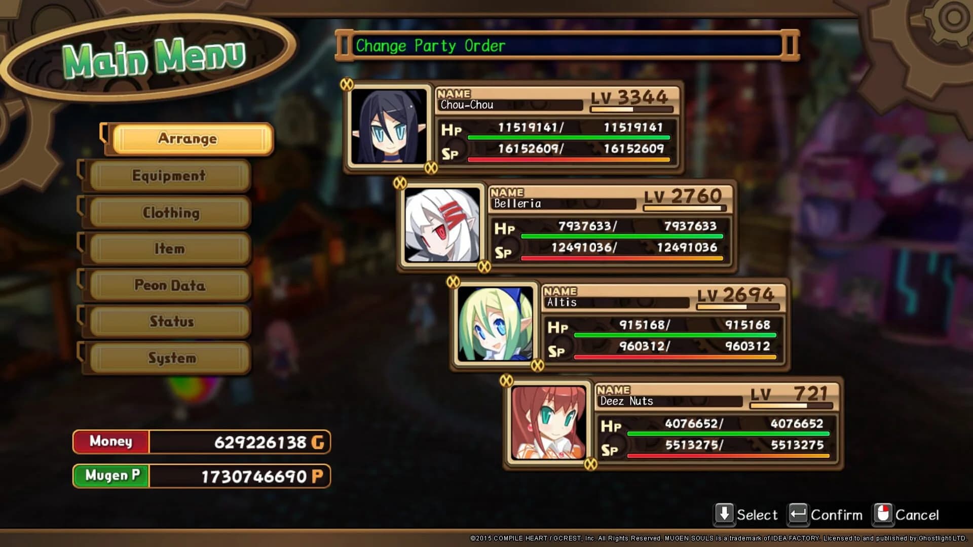 Mugen Souls screenshot 5