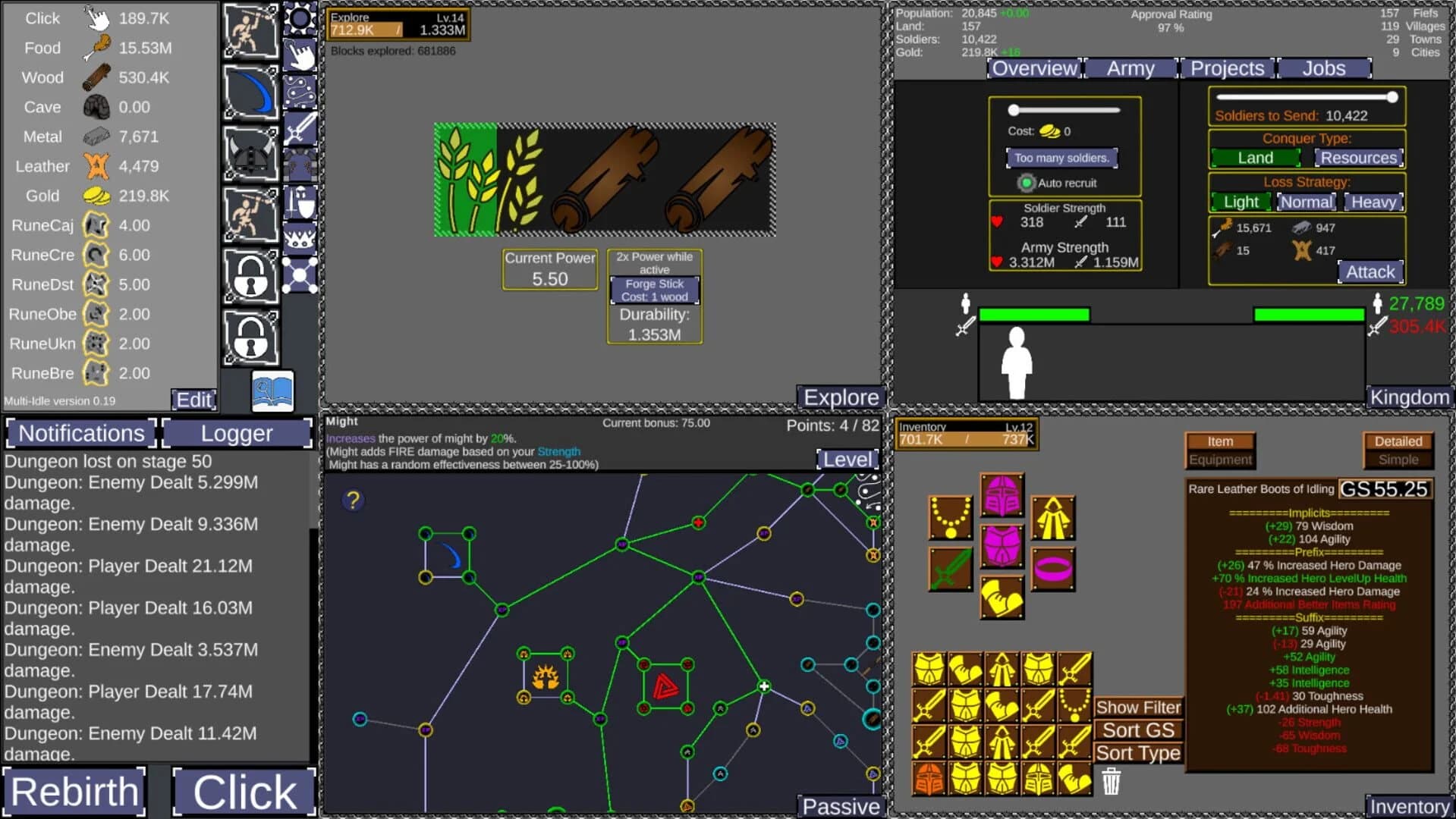 Multi Idle screenshot 2