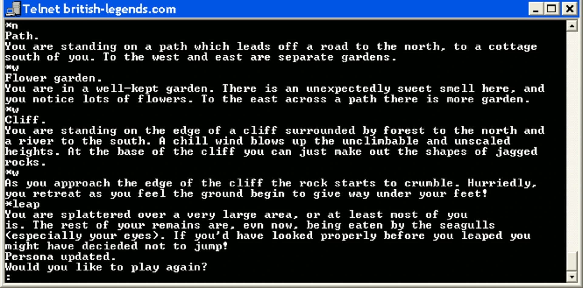 Multi-User Dungeon screenshot 1