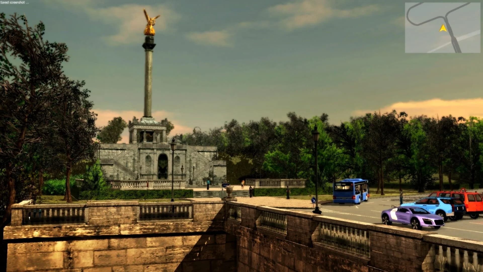 Munich Bus Simulator screenshot 1