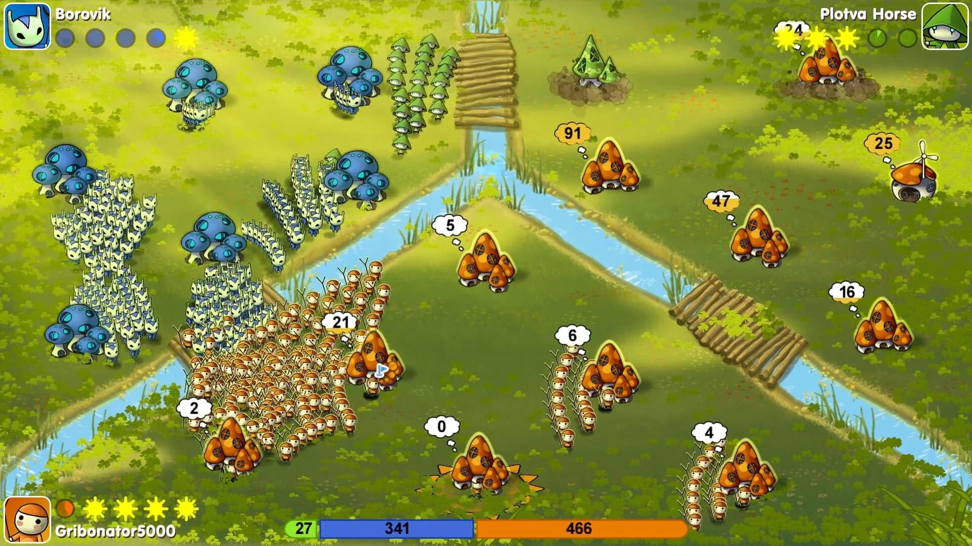 Mushroom Wars screenshot 4