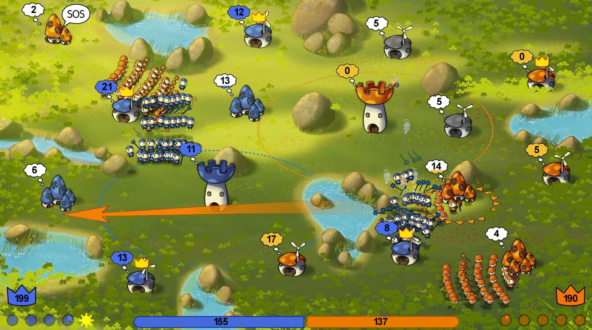 Mushroom Wars screenshot 3
