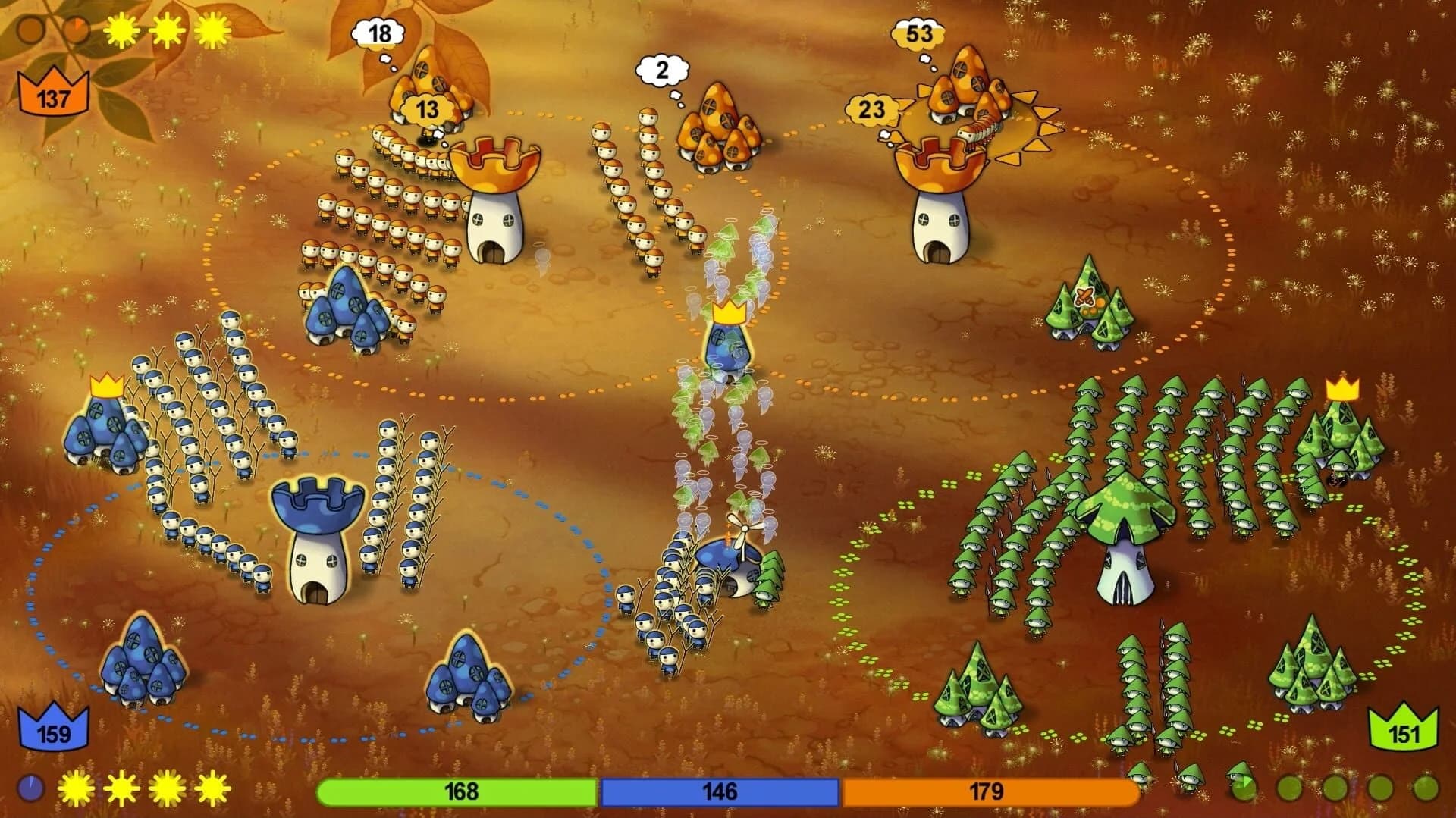 Mushroom Wars screenshot 2