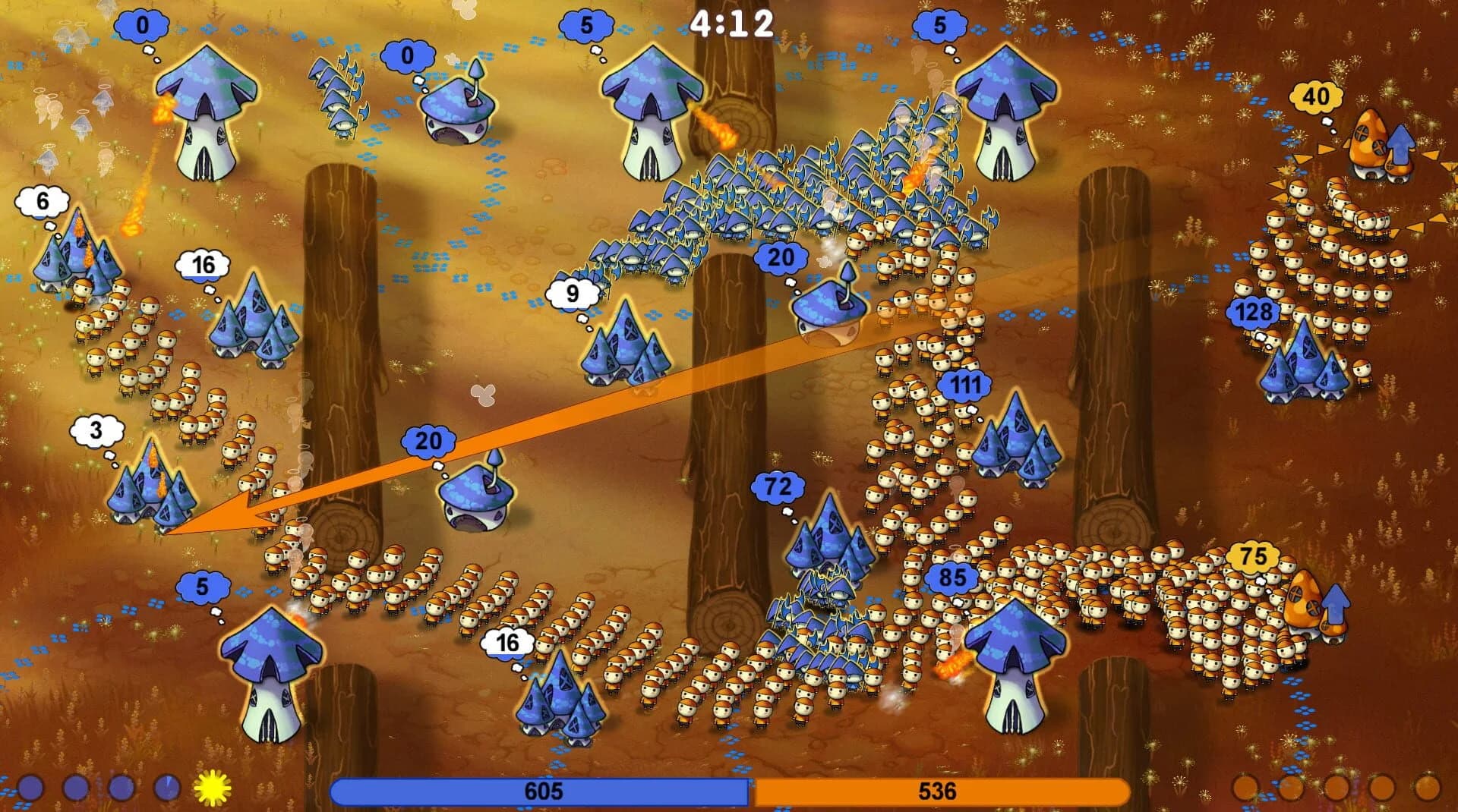 Mushroom Wars screenshot 1