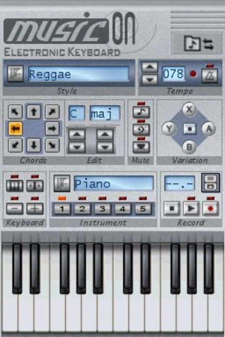 Music On: Electronic Keyboard screenshot 1
