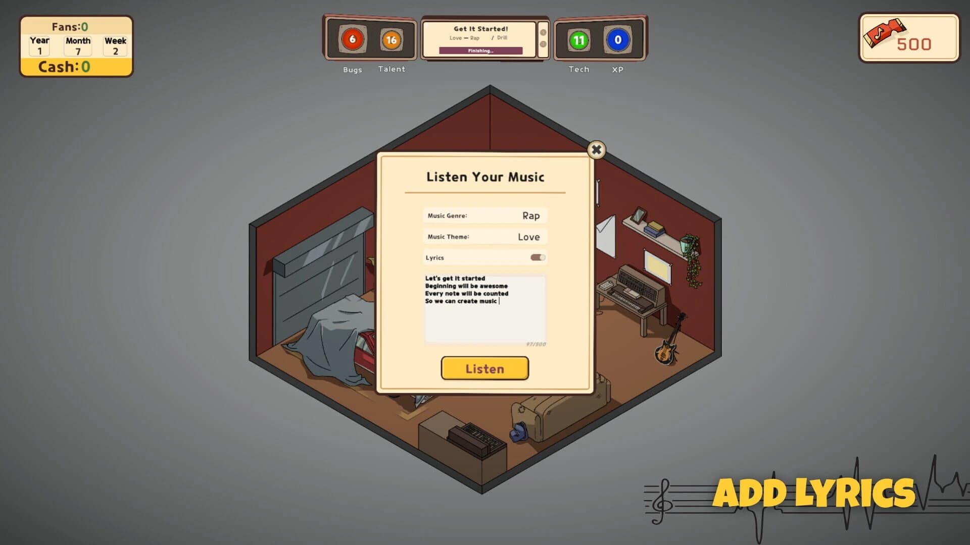 Music Producer Tycoon screenshot 2