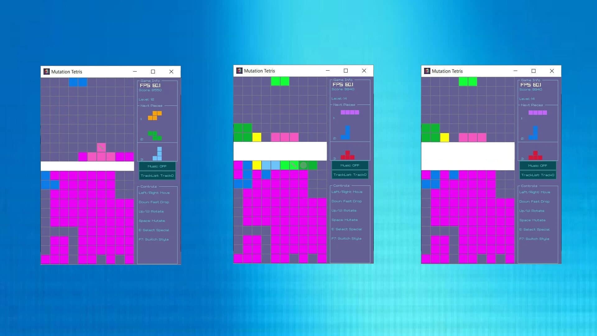 MuTris screenshot 1