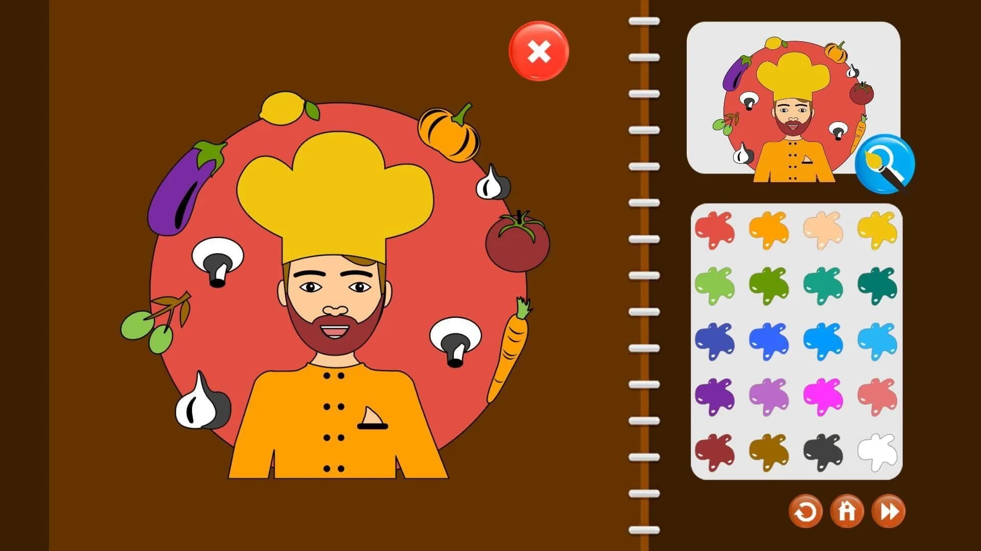 My Coloring Book: Professions screenshot 4