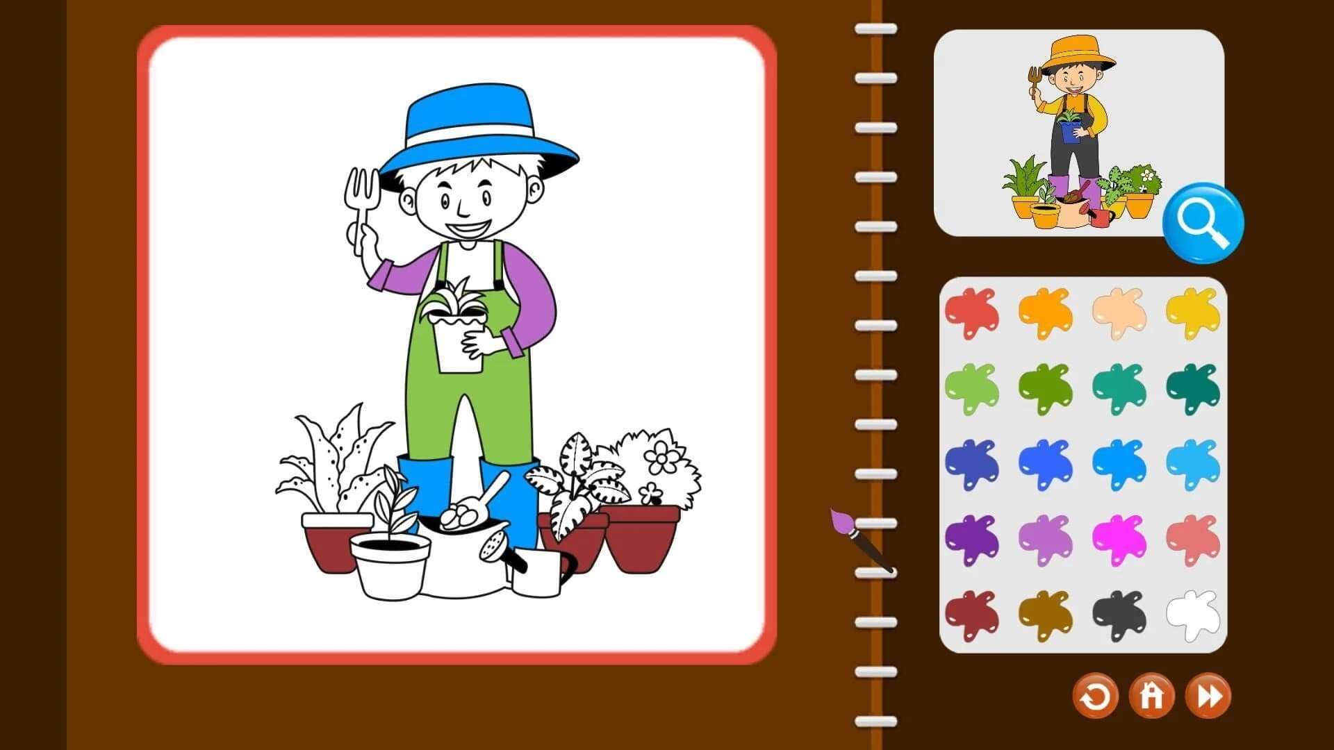My Coloring Book: Professions screenshot 2