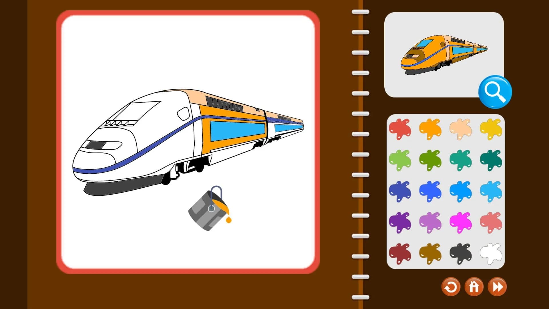 My Coloring Book: Transport screenshot 2