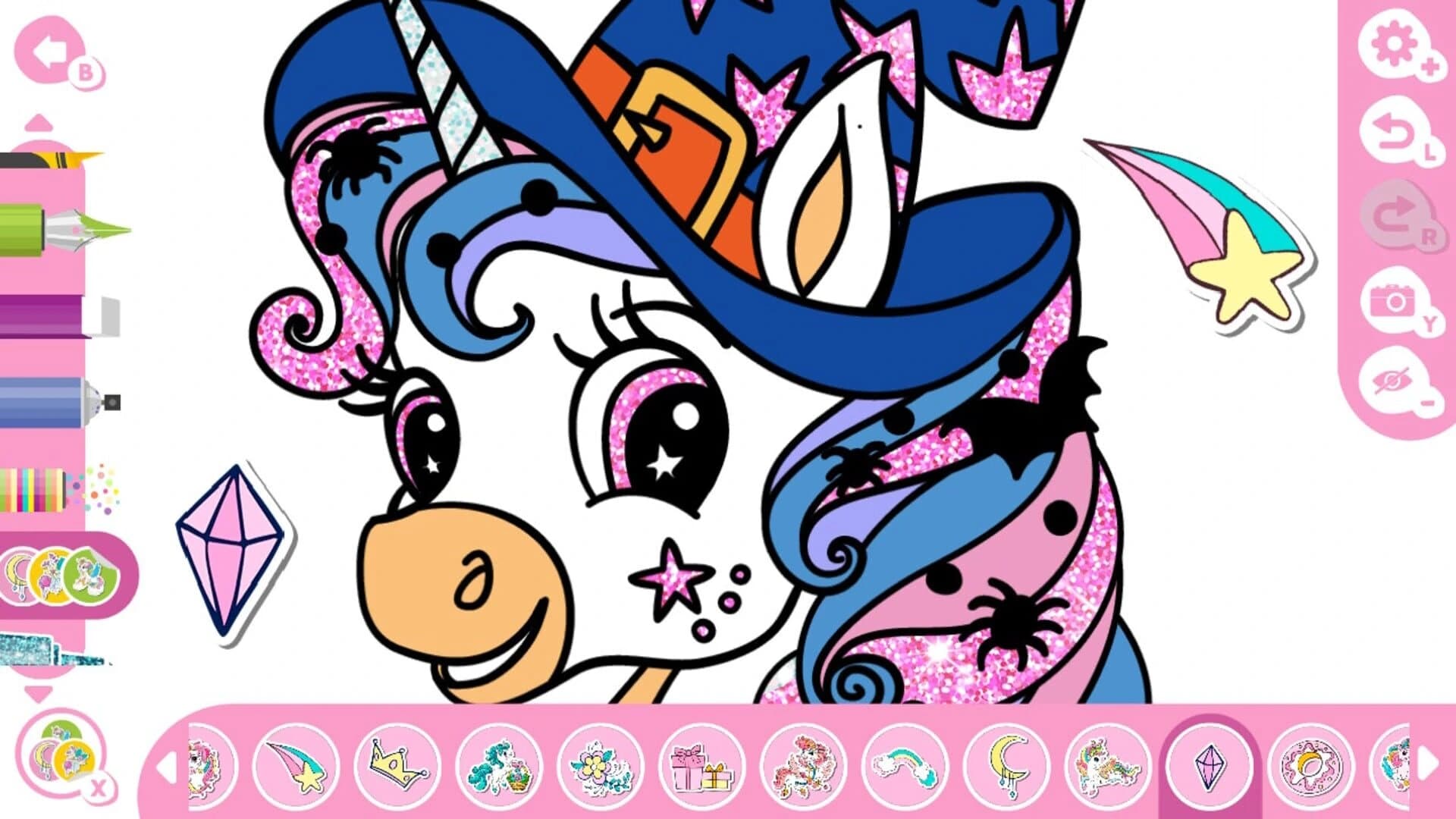 My Cute Unicorns: Coloring Book screenshot 4