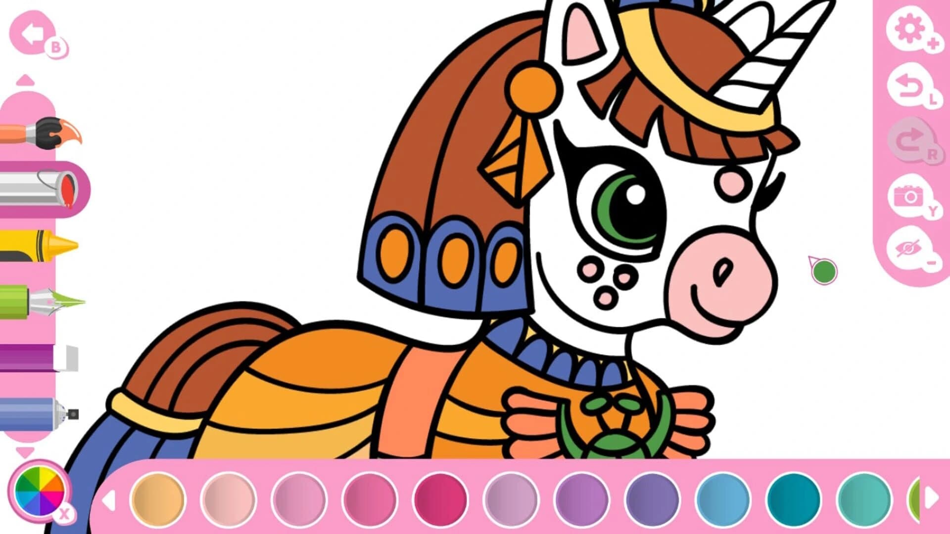 My Cute Unicorns: Coloring Book screenshot 3