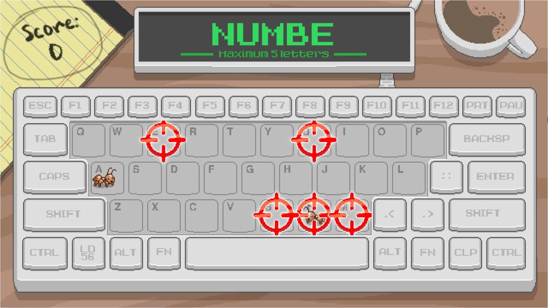 My Keyboard is Full of Ants! screenshot 1